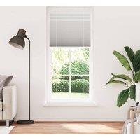 Berkfield Home Pleated Blind Light Grey 90x200 cm Fabric Width 89.4 cm Polyester