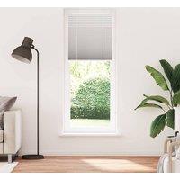Berkfield Home Pleated Blind Light Grey 75x200 cm Fabric Width 74.4 cm Polyester
