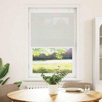Berkfield Home Pleated Blind Light Grey 70x100 cm Fabric Width 69.4 cm Polyester