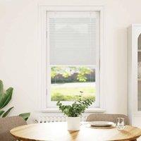 Berkfield Home Pleated Blind Light Grey 60x100 cm Fabric Width 59.4 cm Polyester