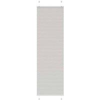 Berkfield Home Pleated Blind Light Grey 55x200 cm Fabric Width 54.4 cm Polyester