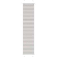 Berkfield Home Pleated Blind Light Grey 50x200 cm Fabric Width 49.4 cm Polyester