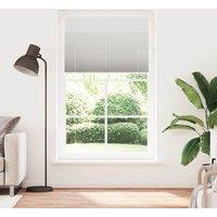 Berkfield Home Pleated Blind Light Grey 115x200 cm Fabric Width 114.4 cm Polyester
