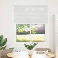 Berkfield Home Pleated Blind Light Grey 110x100 cm Fabric Width 109.4 cm Polyester