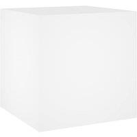 Berkfield Home Planter Box White 40x40x40 cm Engineered Wood | Size: 40 x 40 x 40 cm