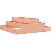 Berkfield Home Planter 80x80x27 cm Solid Wood Douglas in Brown | Size: 80 x 80 x 27 cm
