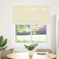 Berkfield Home Pleated Blind Cream 115x150 cm Fabric Width 114.4 cm Polyester