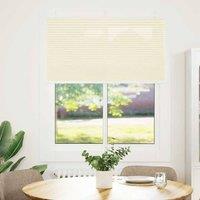 Berkfield Home Pleated Blind Cream 110x150 cm Fabric Width 109.4 cm Polyester