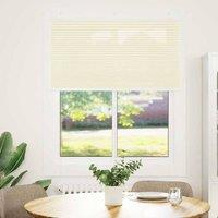 Berkfield Home Pleated Blind Cream 110x100 cm Fabric Width 109.4 cm Polyester