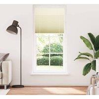 Berkfield Home Pleated Blind Cream 100x200 cm Fabric Width 99.4 cm Polyester