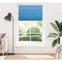 Berkfield Home Pleated Blind Blue 115x200 cm Fabric Width 114.4 cm Polyester