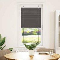 Berkfield Home Pleated Blind Black 60x100 cm Fabric Width 59.4 cm Polyester