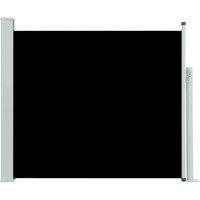 Berkfield Home Patio Retractable Side Awning 100x300 cm Black