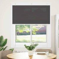 Berkfield Home Pleated Blind Black 120x150 cm Fabric Width 119.4 cm Polyester