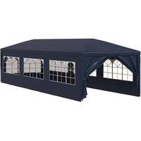 Berkfield Home Party Tent 3x9 m Blue