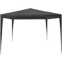 Berkfield Home Party Tent 3x3 m PE Anthracite in Black