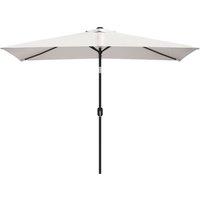 Berkfield Home Parasol 200 x 300 cm Sand White Rectangular