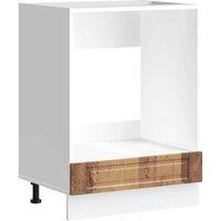 Berkfield Home Oven Cabinet Porto Old Wood Engineered Wood in Brown