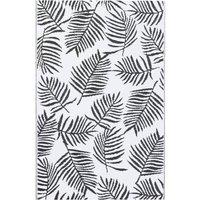 Berkfield Home Outdoor Carpet White & Black 120x180 cm PP
