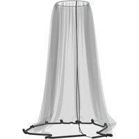 Berkfield Home Mosquito Net for Umbrella 220 Mesh Black 300x230 cm | Size: 300x230 cm