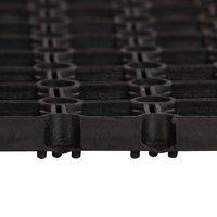 Berkfield Home Mat Rubber 16 mm 80x120 cm in Black
