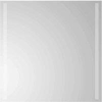 Berkfield Home LED Bathroom Mirror 60x60 cm in Clear