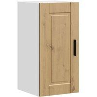 Berkfield Home Kitchen Wall Cabinet Porto Artisan Oak Engineered Wood in Brown