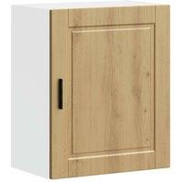 Berkfield Home Kitchen Wall Cabinet Porto Artisan Oak Engineered Wood in Brown