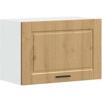 Berkfield Home Kitchen Wall Cabinet Porto Artisan Oak Engineered Wood in Brown