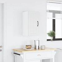 Berkfield Home Kitchen Wall Cabinet Lucca White Engineered Wood