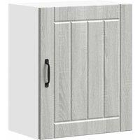 Berkfield Home Kitchen Wall Cabinet Lucca Grey Sonoma Engineered Wood