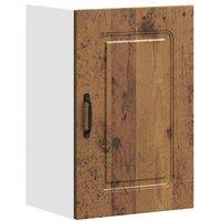Berkfield Home Kitchen Wall Cabinet Kalmar Old Wood Engineered Wood in Brown