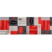 Berkfield Home Kitchen Floor Mat Washable Cuisine 60x180 cm
