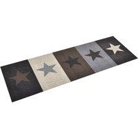 Berkfield Home Kitchen Carpet Washable Stars 60x300 cm