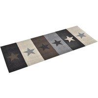Berkfield Home Kitchen Carpet Washable Stars 60x180 cm