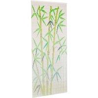 Berkfield Home Insect Door Curtain Bamboo 90x200 cm