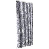 Berkfield Home Insect Curtain Silver 90x220 cm Chenille