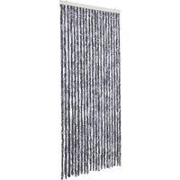 Berkfield Home Insect Curtain Silver 90x200 cm Chenille