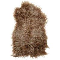 Berkfield Home Icelandic Sheepskin Chair Cover Brown 70x110 cm