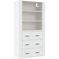 Berkfield Home Highboard White Engineered Wood