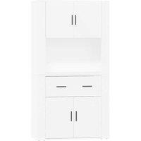 Berkfield Home Highboard White Engineered Wood