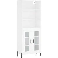 Berkfield Home Highboard White 69.5x34x180 cm Engineered Wood
