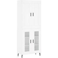 Berkfield Home Highboard White 69.5x34x180 cm Engineered Wood