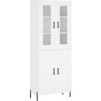 Berkfield Home Highboard White 69.5x34x180 cm Engineered Wood