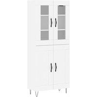 Berkfield Home Highboard White 69.5x34x180 cm Engineered Wood