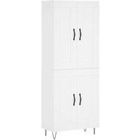 Berkfield Home Highboard White 69.5x34x180 cm Engineered Wood