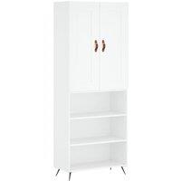 Berkfield Home Highboard White 69.5x34x180 cm Engineered Wood