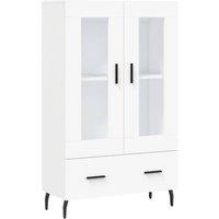 Berkfield Home Highboard White 69.5x31x115 cm Engineered Wood