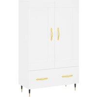 Berkfield Home Highboard White 69.5x31x115 cm Engineered Wood