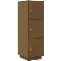 Berkfield Home Highboard Honey Brown 34x40x108.5 cm Solid Wood Pine